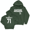 Eastern Michigan Football Green Sideline Hoodie - Terrance Saunders II Small