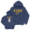 ETSU Women's Volleyball Navy Sideline Hoodie - Alex Kreutzmann Small