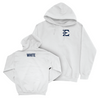 ETSU Men's Track & Field White Logo Hoodie - Braxton White Small