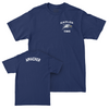 Georgia Southern Men's Tennis Navy Logo Tee - Alex Amacher Youth Small