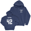 Georgia Southern Football Navy Logo Hoodie - Branden Palmer Youth Small