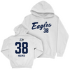 Georgia Southern Football White Script Hoodie - Jeremiah Holmes Youth Small