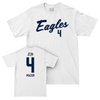 Georgia Southern Softball White Script Comfort Colors Tee - Jess Mazur Youth Small