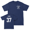 Georgia Southern Football Navy Logo Tee - Kevin Lukiri Youth Small