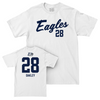 Georgia Southern Women's Soccer White Script Comfort Colors Tee - Katie Oakley Youth Small