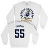 Georgia Southern Women's Basketball White Classic Crew - Lydia Freeman Youth Small