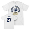 Georgia Southern Women's Soccer White Classic Comfort Colors Tee - Maya Zovko Youth Small