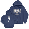 Georgetown Football Navy Staple Hoodie - Wedner Cadet Youth Small