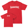 Illinois State Women's Track & Field Red Sideline Tee - Cambria Geyer Small