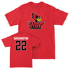 Illinois State Women's Basketball Red Legacy Tee - Doneelah Washington Small