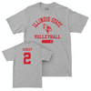 Illinois State Women's Volleyball Sport Grey Varsity Tee - Khenedi Guest Small