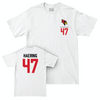 Illinois State Football White Logo Comfort Colors Tee - Mark Haering Small