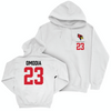 Illinois State Football White Logo Hoodie - Paul Omodia Small