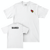 Illinois State Women's Track & Field White Logo Comfort Colors Tee - Sydney Skarich Small