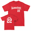 Illinois State Men's Basketball Red Sideline Tee - Ty Pence Small