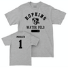 Johns Hopkins Men's Water Polo Sport Grey Varsity Tee - Christopher Poisler Small