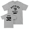 Johns Hopkins Football Sport Grey Varsity Tee - Jadon Archer Small