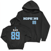 Johns Hopkins Football Black Sideline Hoodie - Lucas Black Small