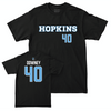 Johns Hopkins Women's Lacrosse Black Sideline Tee - Lacey Downey Small