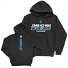 Johns Hopkins Women's Lacrosse Black Rush Hoodie - Laurel Gonzalez Small