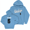 Johns Hopkins Men's Lacrosse Blue Script Hoodie - Quintan Kilrain Small