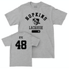 Johns Hopkins Men's Lacrosse Sport Grey Varsity Tee - Tyler Eye Small