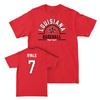 Louisiana Baseball Red Arch Tee  - Colton Ryals Small