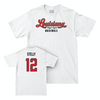 Louisiana Baseball White Script Comfort Colors Tee - Caleb Stelly Small