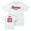 Louisiana Football White Script Comfort Colors Tee - Jeremiah Moses Small