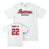 Louisiana Men's Basketball White Script Comfort Colors Tee - Kentrell Garnett Jr Small