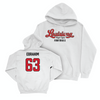 Louisiana Football White Script Hoodie - Ryan Ebrahim Small