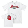 Louisiana Baseball White Script Comfort Colors Tee  - Tate Hess Small