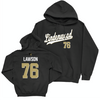 Lindenwood Football Black Script Hoodie - Cameron Lawson Small