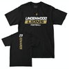 Lindenwood Football Black Rush Tee - Devon Edwards Small