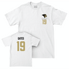 Lindenwood Men's Soccer White Logo Comfort Colors Tee - John Gates Small