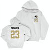 Lindenwood Softball White Logo Hoodie - Kylee Crowder Small