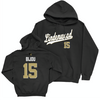 Lindenwood Men's Soccer Black Script Hoodie - Noe Bijou Small