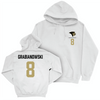 Lindenwood Women's Ice Hockey White Logo Hoodie - Olivia Grabianowski Small