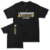 Lindenwood Women's Lacrosse Black Rush Tee - Sarah Jardine Small