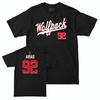 NC State Football Black Script Tee - Aiden Arias Small