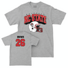 NC State Football Sport Grey Kick Off Tee - Asaad Brown Small