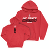 NC State Women's Soccer Red Rush Hoodie - Alex Mohr Small