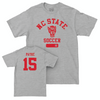 NC State Men's Soccer Sport Grey Varsity Tee - Aidan Payne Small