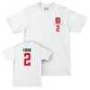 NC State Football White Logo Comfort Colors Tee - Brandon Cisse Small