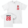 NC State Baseball White Logo Comfort Colors Tee - Cooper Consiglio Small