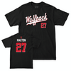 NC State Softball Black Script Tee - Carly Maxton Small