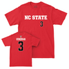 NC State Women's Volleyball Red Sideline Tee - Clara Vondran Small