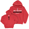 NC State Football Red Rush Hoodie - Devon Betty Small