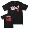 NC State Football Black Script Tee - Dawson Jaramillo Small