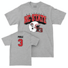 NC State Football Sport Grey Kick Off Tee - Jordan Poole Small